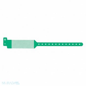 IDENTIPLUS ID Wristband Cover Seal Green PK500, 45YP42