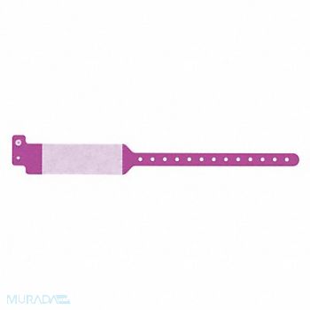 IDENTIPLUS ID Wristband Cover Seal Purple PK500, 45YP43