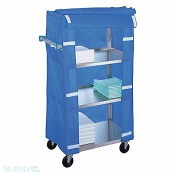 LAKESIDE Bulk Linen Cart 36-3/8 L x 22-1/4 W, 59GV26
