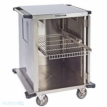 LAKESIDE Case Cart Silver Cabinet Overall 39 H, 460K45