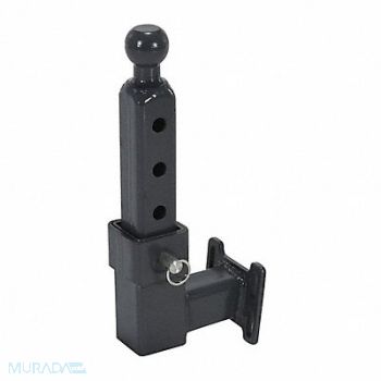 GRAINGER APPROVED Tugger Adjustable Ball Mount Hitch, 460T86