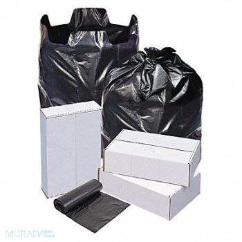 TOUGH GUY Trash Bags 42 gal Black PK32, 460X57