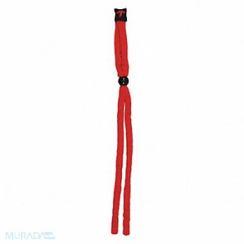 MCR SAFETY Eyewear Retainer Red Slip On 28 L, 460X60