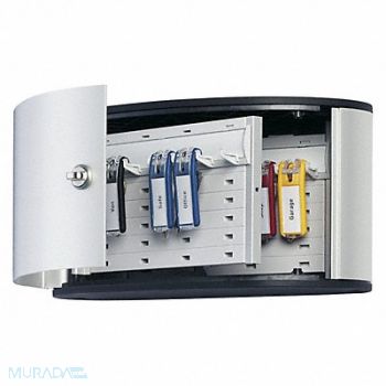 DURABLE Key Box 6-1/4 H 12 Units Capacity, 461N54