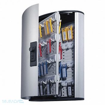 DURABLE Key Box 15-3/4 H 72 Units Capacity, 461N56