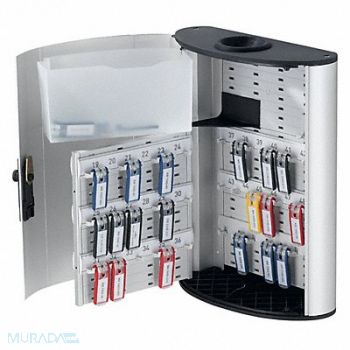 DURABLE Key Box 15-3/4 H 54 Units Capacity, 461N57
