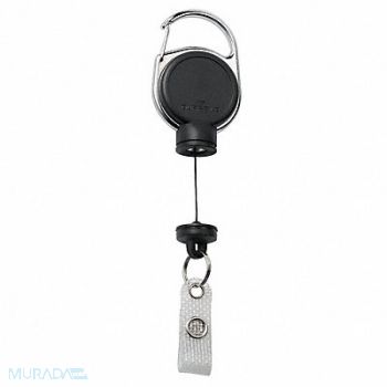DURABLE Badge Reel 4-1/4 L Extra Strong PK5, 461N96