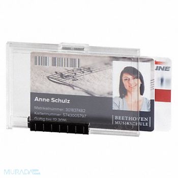 DURABLE ID Card Holder 2-1/2 L Dual PK10, 461P11