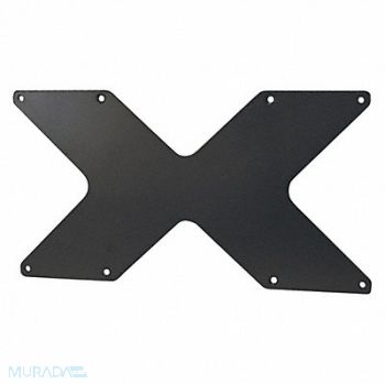 VIDEO MOUNT PRODUCTS Adaptor Plate Black 0.1 Dx8.4 Hx16.3 W, 462P57