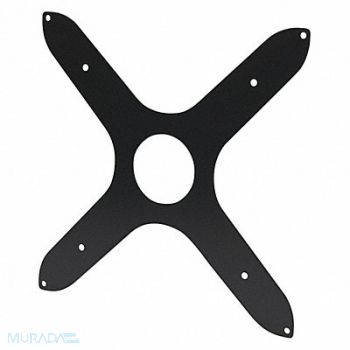 VIDEO MOUNT PRODUCTS Adaptor Plate Black 0.1 Dx12.4 Hx12.4 W, 462P58