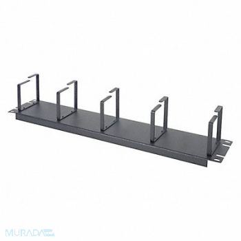 VIDEO MOUNT PRODUCTS Cable Manager For Racks Steel Black, 462P75