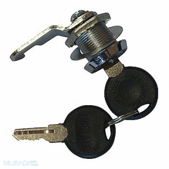 VIDEO MOUNT PRODUCTS Side Panel Lock Kit Steel Black PR, 462P84