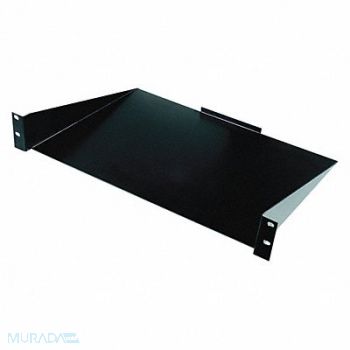 VIDEO MOUNT PRODUCTS Rack Shelf For Racks Steel Black, 462P91