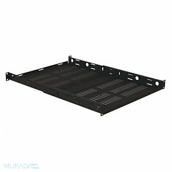 VIDEO MOUNT PRODUCTS Rack Shelf For Racks Steel Black, 462P92