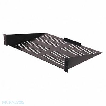 VIDEO MOUNT PRODUCTS Rack Shelf For Racks Steel Black, 462P93