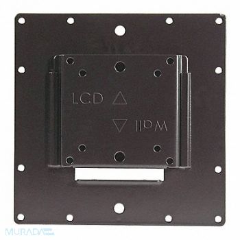 VIDEO MOUNT PRODUCTS Mount Black 0.5 Dx8.4 Hx8.4 W, 462R14