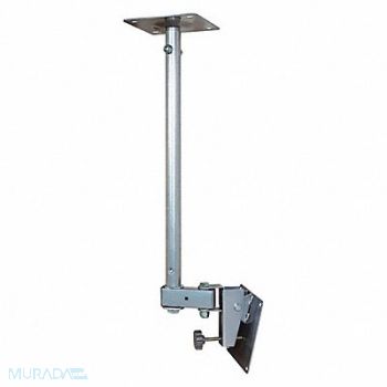 VIDEO MOUNT PRODUCTS Small Flat Panel Ceiling Mount Silver, 462R27