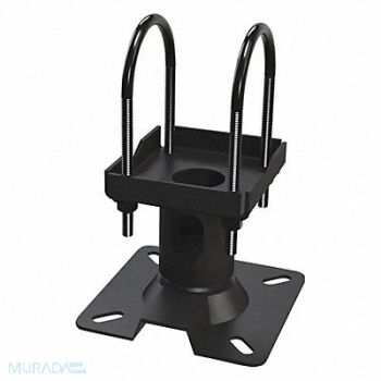 VIDEO MOUNT PRODUCTS Ceiling Adaptor Black 5.5 Dx7.6 Hx5 W, 462R66