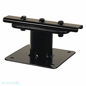 VIDEO MOUNT PRODUCTS Unistrut Adaptor Black 5.5 Dx3.8 Hx8 W, 462R72