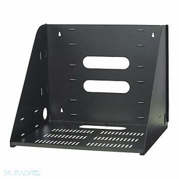 VIDEO MOUNT PRODUCTS Wall Shelf For Racks Steel Black, 462R75