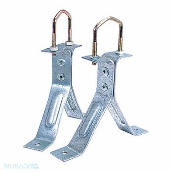 VIDEO MOUNT PRODUCTS Wall Mount Silver 2.75 Dx2.75 Hx5.4 W, 462R76