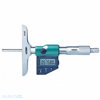 INSIZE Electronic Depth Micrometer 4 L Base, 462V90