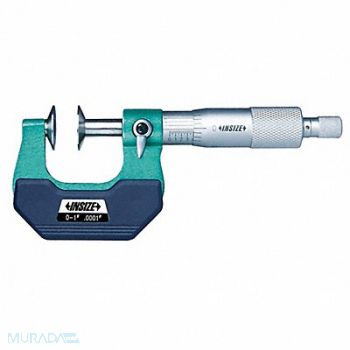 INSIZE Disk Micrometer Ratchet Thimble, 462X49