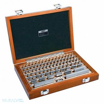 INSIZE Gage Block Set Rectangular Shape, 462Y34