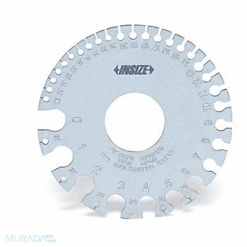 INSIZE Sheet Metal Thick Gauge Out Dia 3-1/4, 463D45