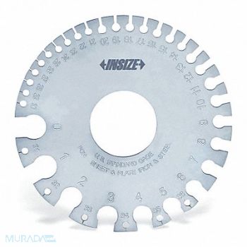 INSIZE Sheet Metal Thick Gauge Out Dia 3-1/4, 463D46