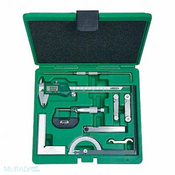 INSIZE Precision Meas.Tool Kit Digital Caliper, 463J54