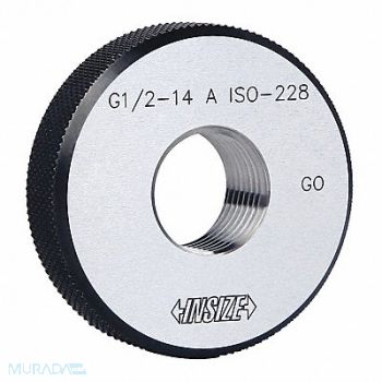 INSIZE Pipe Thread Ring Gauge Dim Type Inch, 463R34