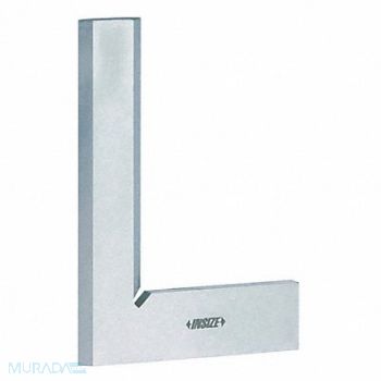 INSIZE 90 Deg Beveled-Edge Pre Steel Square SS, 463T78