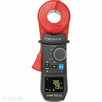 AEMC INSTRUMENTS Clamp On Earth Resistance Tester OLED, 463T93