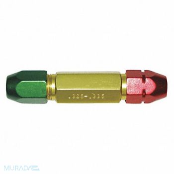 VERMONT GAGE Reversible Plug Gauge Handle Double End, 463U52