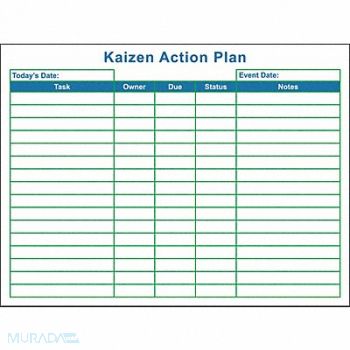 VISUAL WORKPLACE INC. Dry Erase Board Non-Magnetic Plastic, 463V40