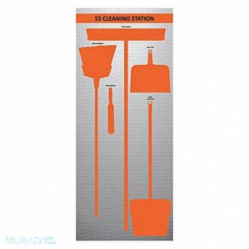 VISUAL WORKPLACE INC. Dry Shadow Board 72 Hx30 W, 463V89