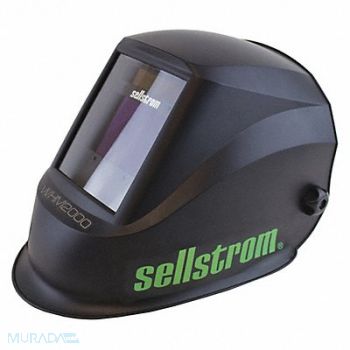 SELLSTROM Welding Helmet WHM 2000 Series Black, 464V22