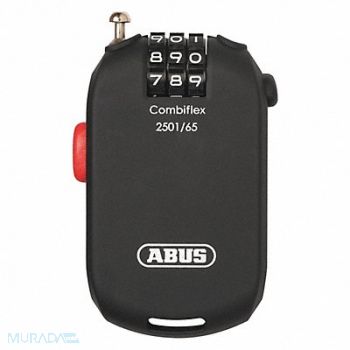 ABUS Cable Lock 25 in Steel Black, 466N79