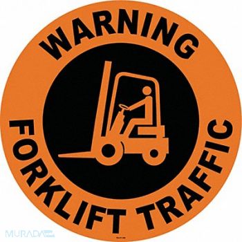 STRANCO INC Anti-Slip Floor Sign 17 in x 17 in Vinyl, 467F35