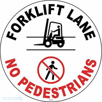 STRANCO INC Anti-Slip Floor Sign 17 in x 17 in Vinyl, 467F36