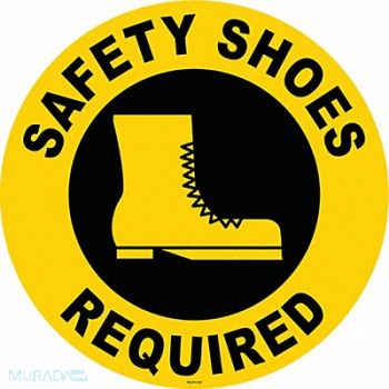 STRANCO INC Anti-Slip Floor Sign 17 in x 17 in Vinyl, 467F40