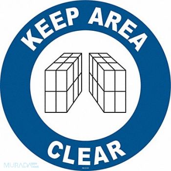 STRANCO INC Anti-Slip Floor Sign 17 in x 17 in Vinyl, 467F41