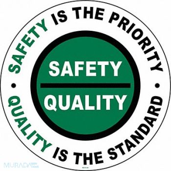 STRANCO INC Anti-Slip Floor Sign 17 in x 17 in Vinyl, 467F49