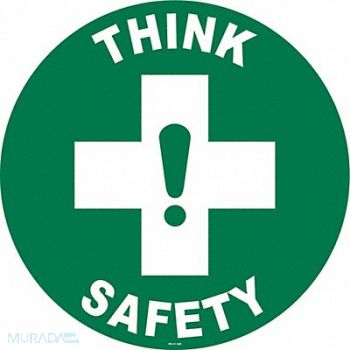 STRANCO INC Anti-Slip Floor Sign 17 in x 17 in Vinyl, 467F50