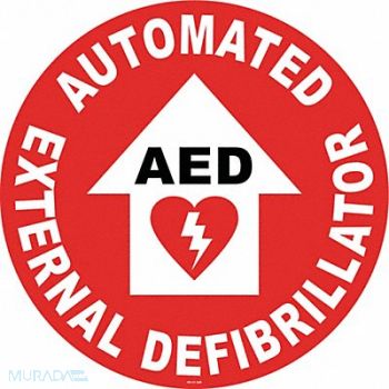 STRANCO INC Anti-Slip Floor Sign 17 in x 17 in Vinyl, 467F56