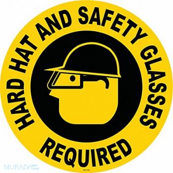 STRANCO INC Anti-Slip Floor Sign 17 in x 17 in Vinyl, 467F60