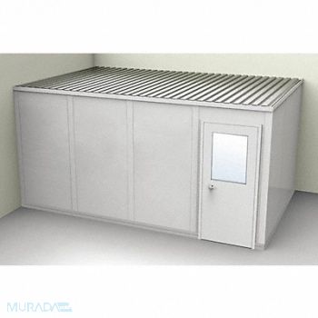 PORTA-FAB Modular In-Plant Office 10 ftx8 ftx16 ft, 467H94