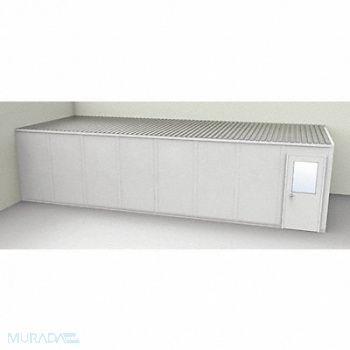 PORTA-FAB Modular In-Plant Office 12 ftx8 ftx32 ft, 467J09