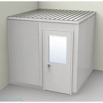PORTA-FAB Modular In-Plant Office 8 ftx8 ftx8 ft, 467J23